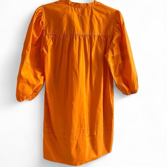 Maude Vivante Orange Thea Dress – Size Small 🐯🏈🧡 - Picture 6 of 9